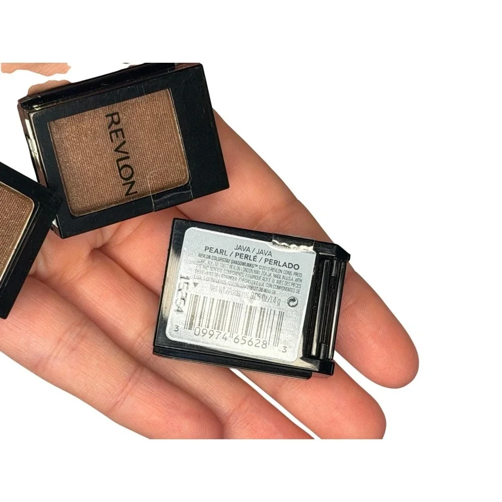 REVLON ColorStay ShadowLinks Pearl Java Eyeshadow Lot 3 NEW‎ Shimmer Makeup Sets